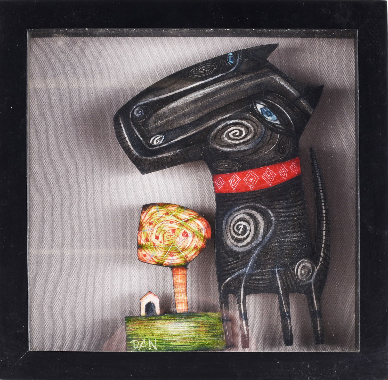 Folk Art Painting by Dan (1 of 1)