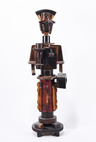 Large Folk Art Carved Man