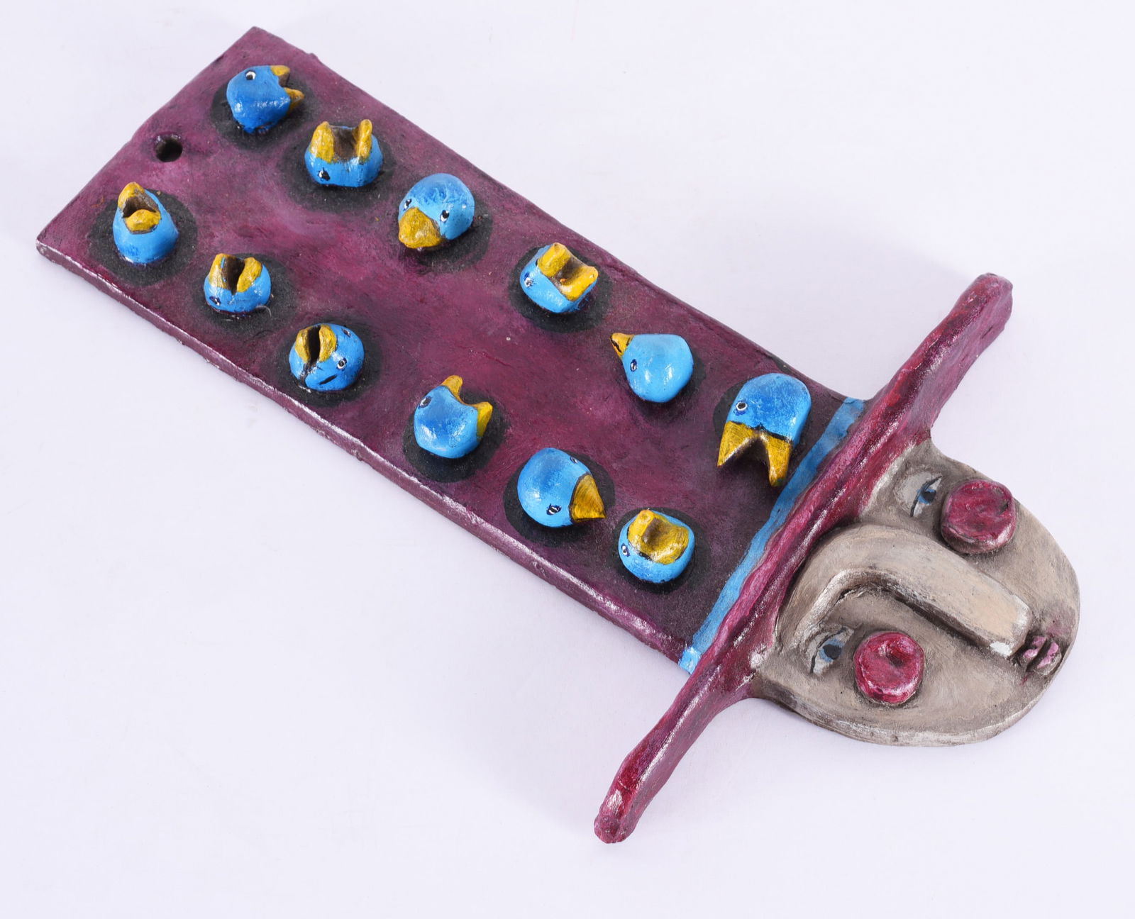 Rose Walton Pottery Head Hanging (1 of 2)