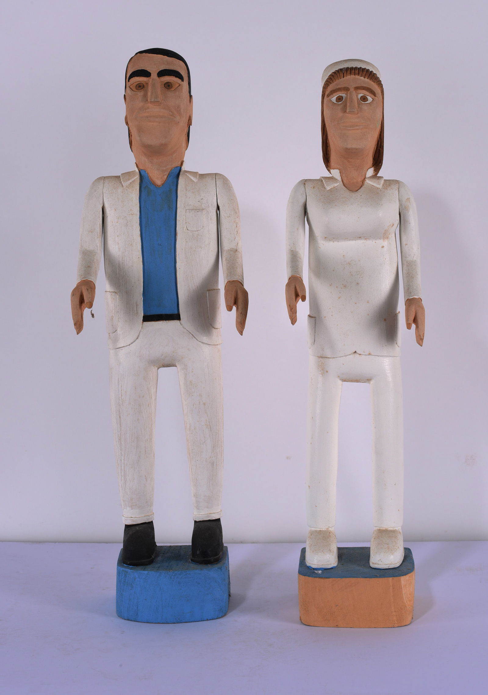 Winford Gibson Carved Figures (1 of 5)