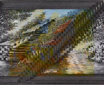 Mildred Ballard Folk Painting