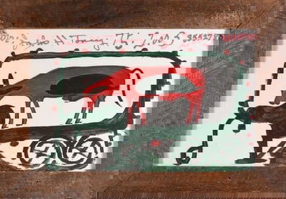 John Henry Tony Folk Painting