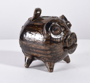 Matthew Hewell Pottery Pig Bank