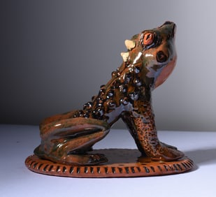 Billy Ray Hussey Pottery Frog