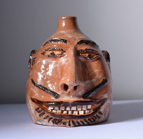 Billy Ray Hussey Face Jug