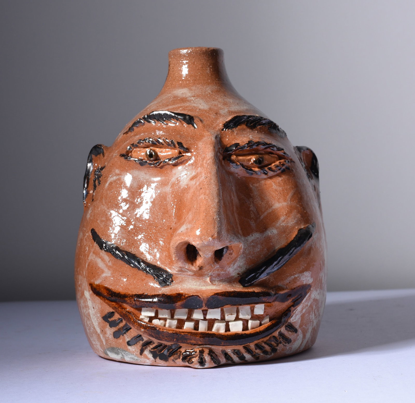 Billy Ray Hussey Face Jug (1 of 4)