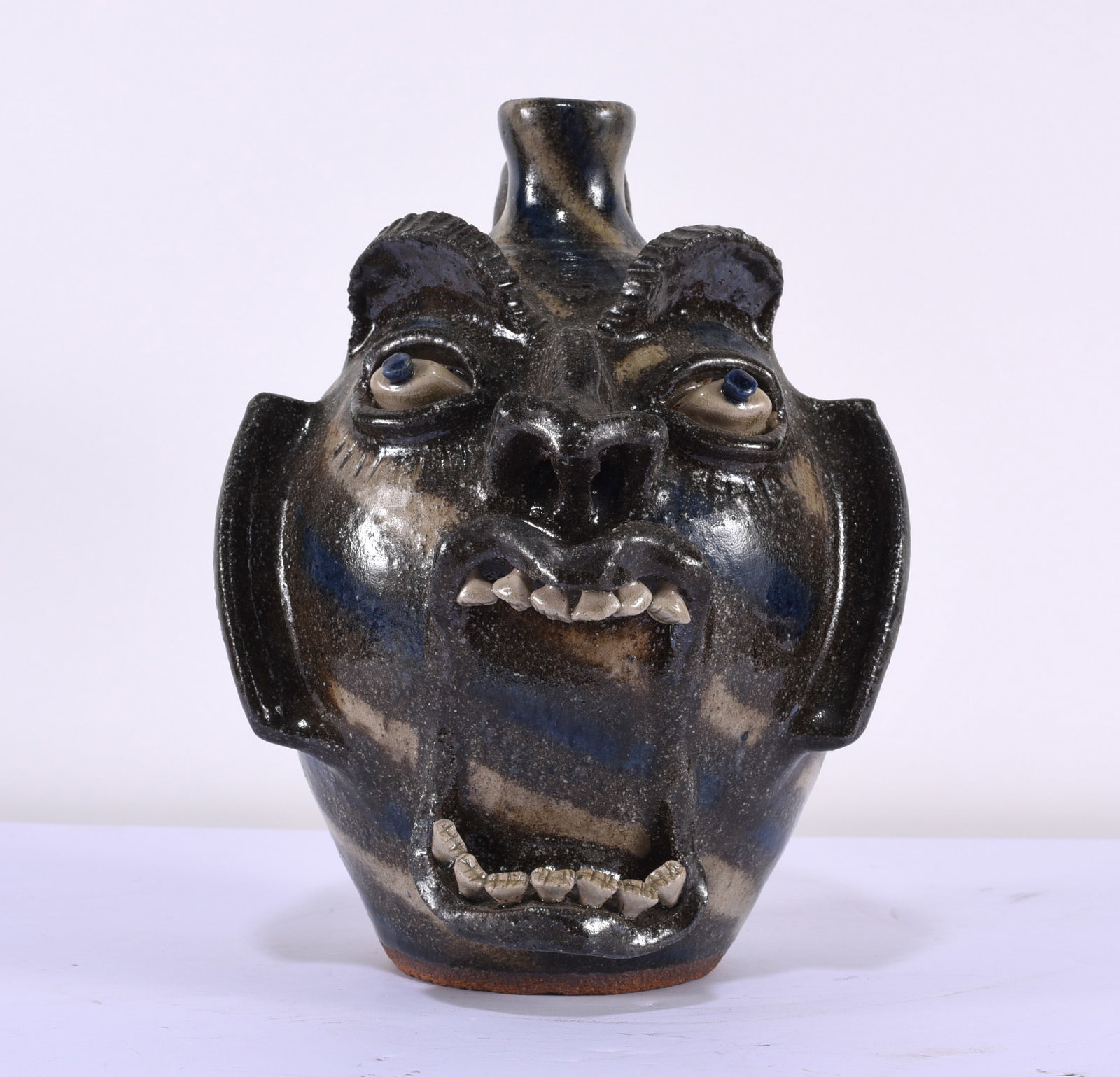 Steve Abee Swirl Face Jug (1 of 3)