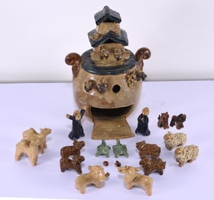 Crystal King Pottery Noahs Ark