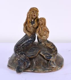 Crystal King Pottery Mermaid