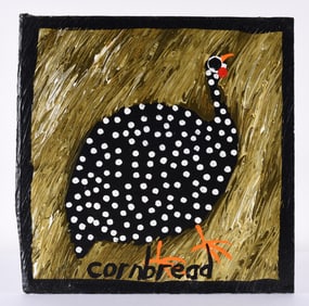 John "Cornbread" Anderson Folk Art Painting