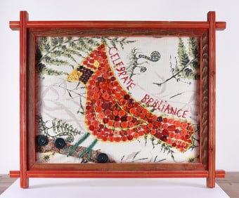 Mary Ieeter Folk Art Collage