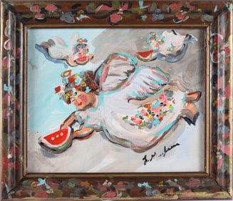 Lorraine Gendron Folk Art Painting
