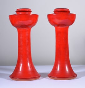 Ben Owen III Pottery Chinese Red