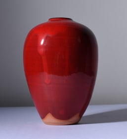 Ben Owen III Pottery Chinese Red