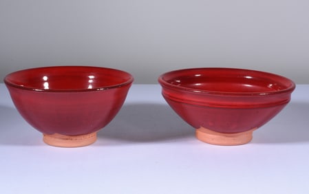 Ben Owen III Pottery Chinese Red