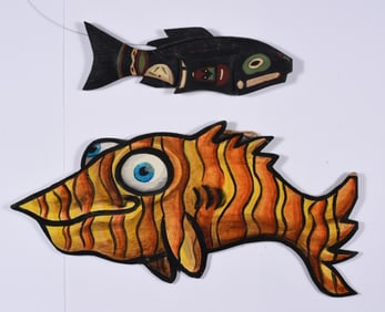 Patrick Seale and other folk art cutout