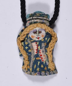 Jane Peiser Pottery Necklace
