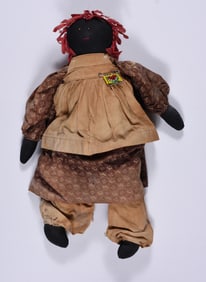 Black American Folk Doll