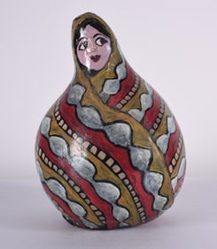 Nubia Folk painted Goured