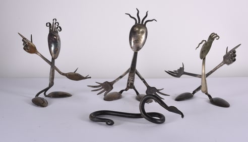 Folk Made Spoon People and Iron Snake