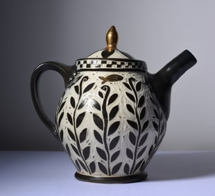 North Carolina Pottery Tea Pot