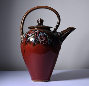 North Carolina Pottery Tea Pot