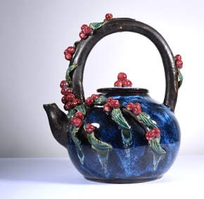 North Carolina Pottery Tea Pot