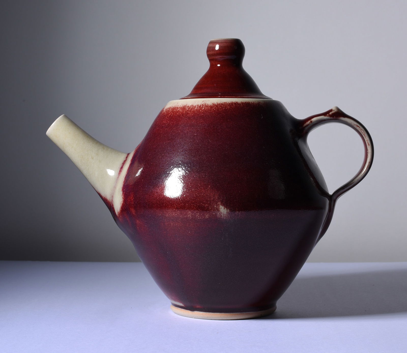 North Carolina Pottery Tea Pot (1 of 3)