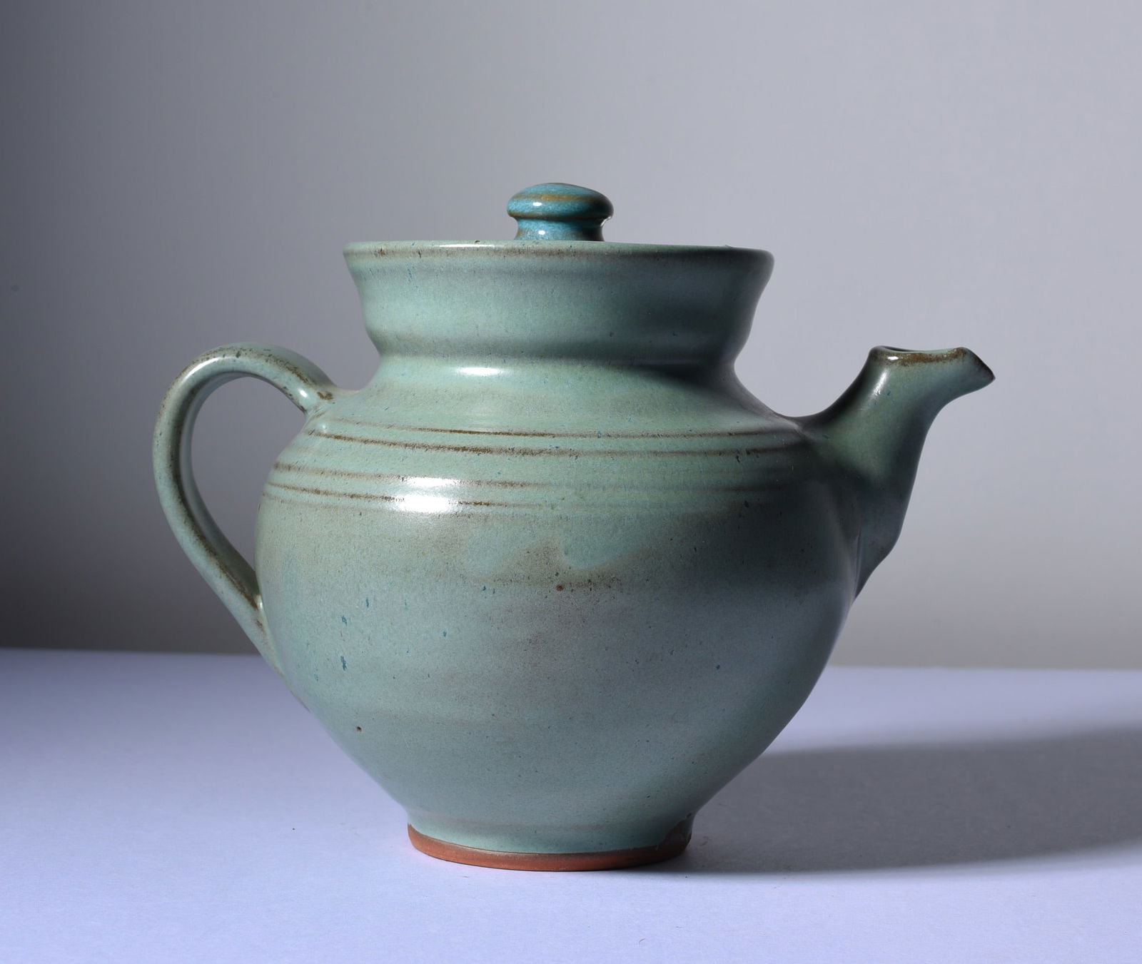 North Carolina Pottery Tea Pot (1 of 3)