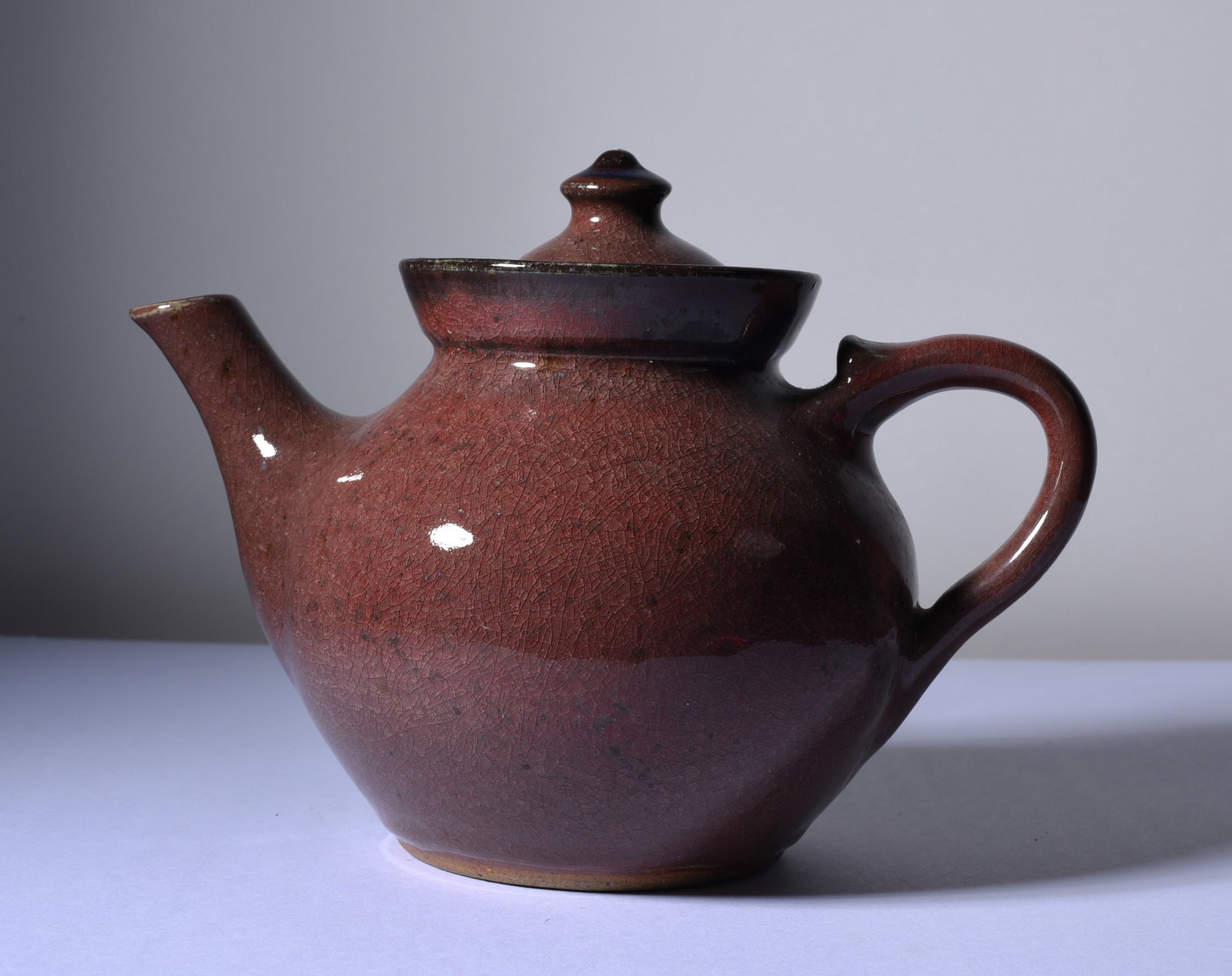 North Carolina Pottery Tea Pot (1 of 3)