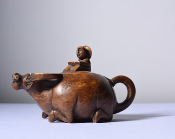 Chinese Soap Stone Te Pot