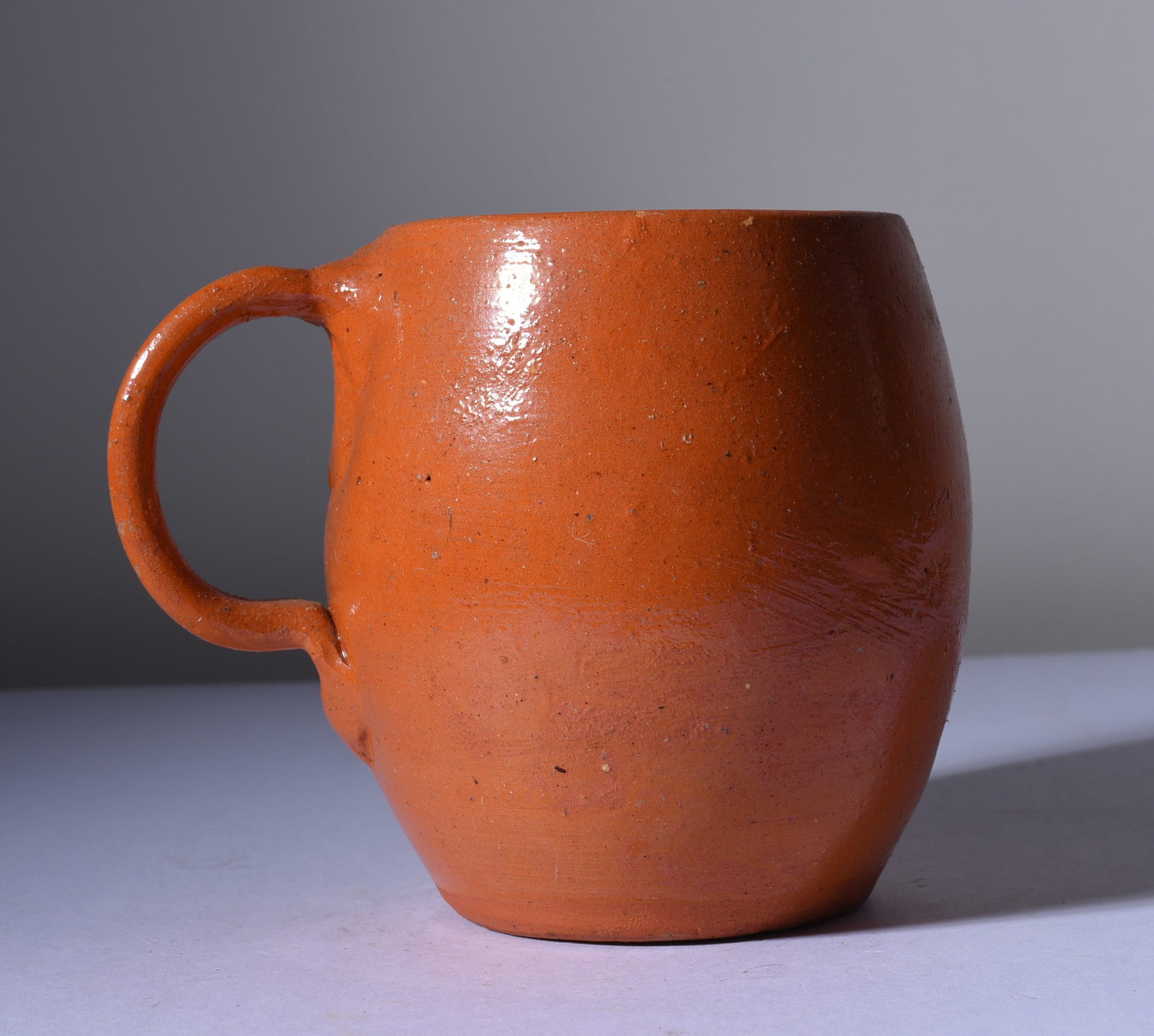North Carolina Folk Pottery Mug: 4" all pottery is from an estate and if it has issues we will note it else it is in fine condition. This collection comes from a single owner and they loved the pottery and the artist. Most of this po