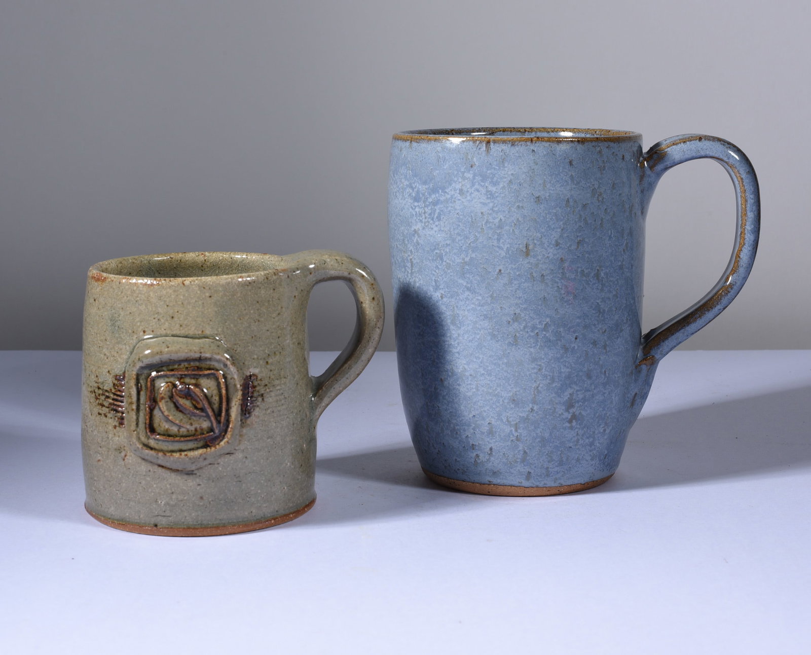 North Carolina Folk Pottery Mug: 5", 3-1/2" all pottery is from an estate and if it has issues we will note it else it is in fine condition. This collection comes from a single owner and they loved the pottery and the artist. Most of