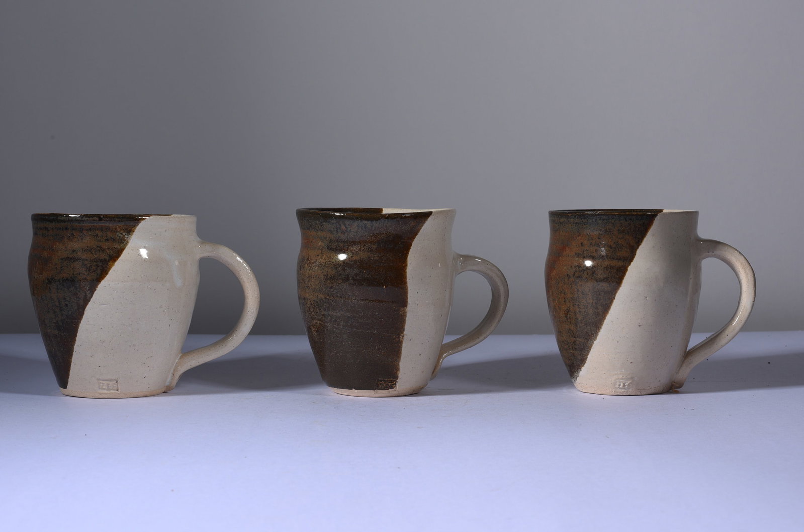 North Carolina Folk Pottery Mug: 4" all pottery is from an estate and if it has issues we will note it else it is in fine condition. This collection comes from a single owner and they loved the pottery and the artist. Most of this po