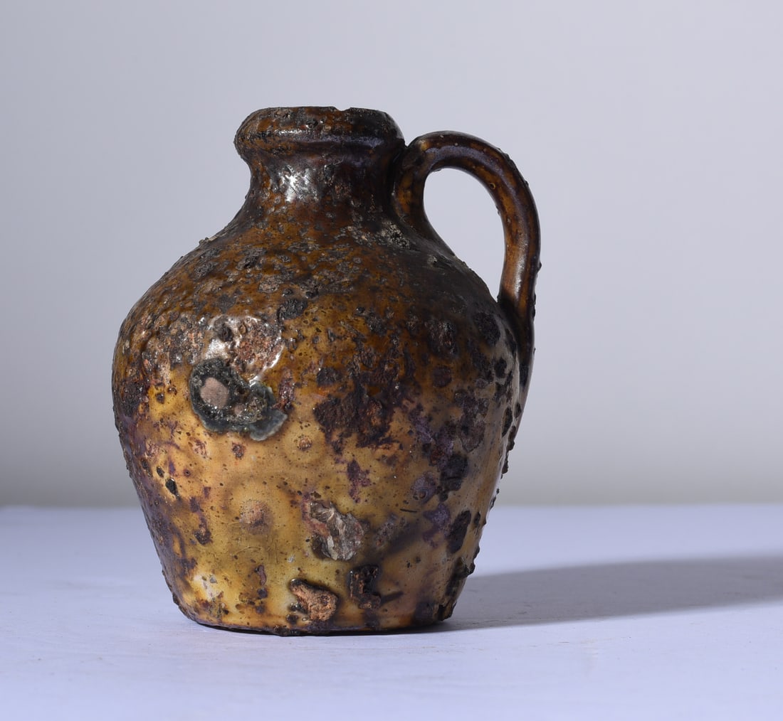 North Carolina Miniature Pottery Jug ca. 1930 (1 of 7)