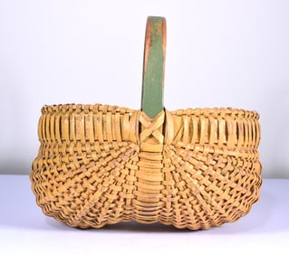 Painted Virginia Basket ca. 1930