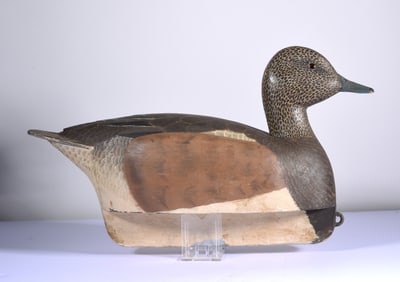 Wood Carved Duck Decoy