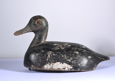Antique Painted Duck Decoy