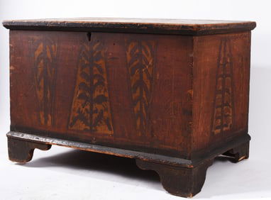Tennessee Painted Blanket Chest