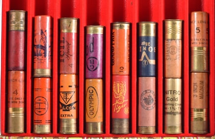 Collection of Antique Shotgun Shells