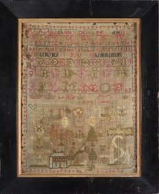 Rockbridge Virginia Sampler Ann Johnston 1812