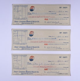 Pepsi Cola Official Checks
