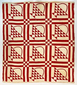 American Textile Quilt ca. 1880