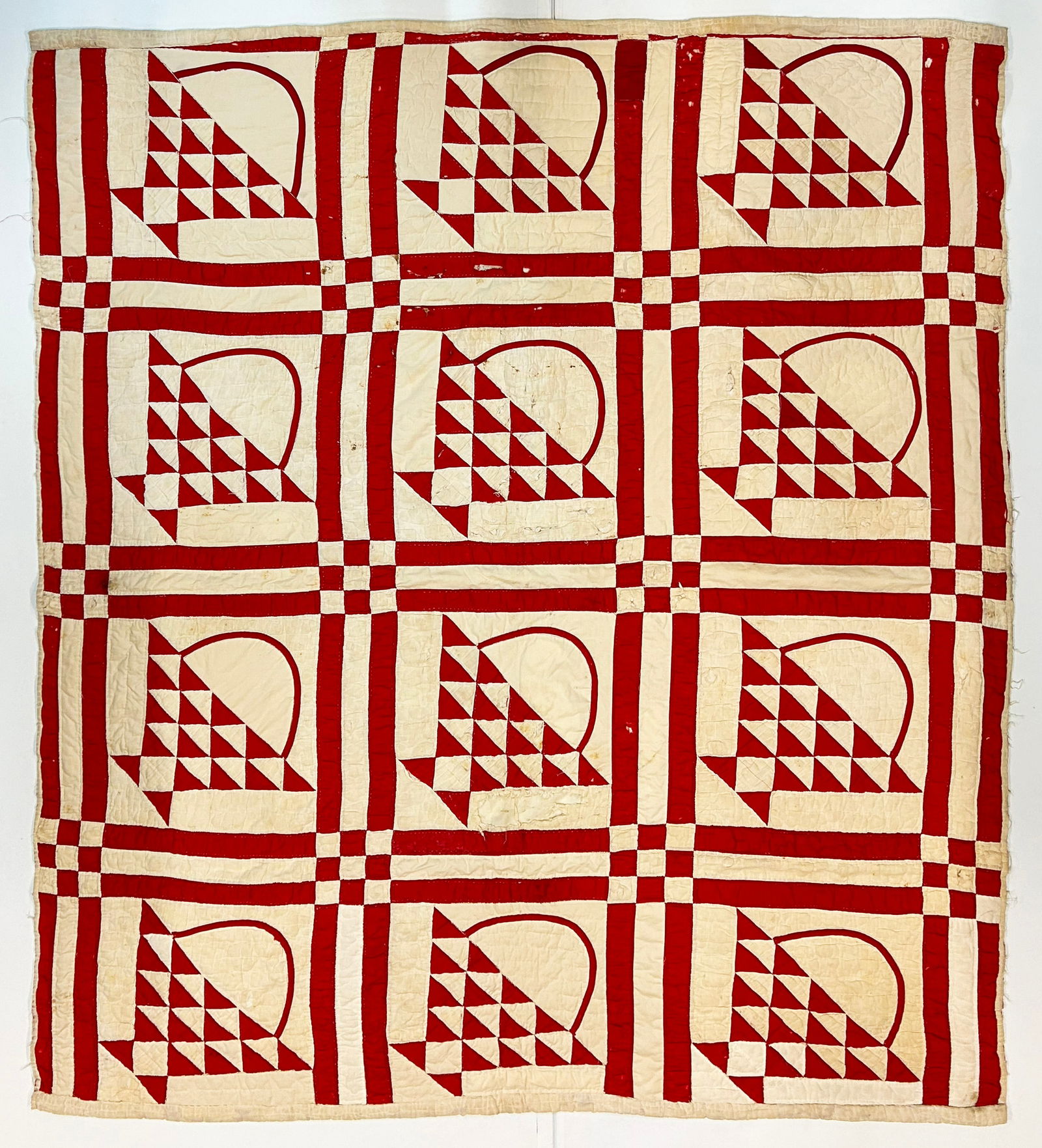 American Textile Quilt ca. 1880 (1 of 7)