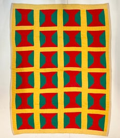 American Textile Quilt ca. 1900