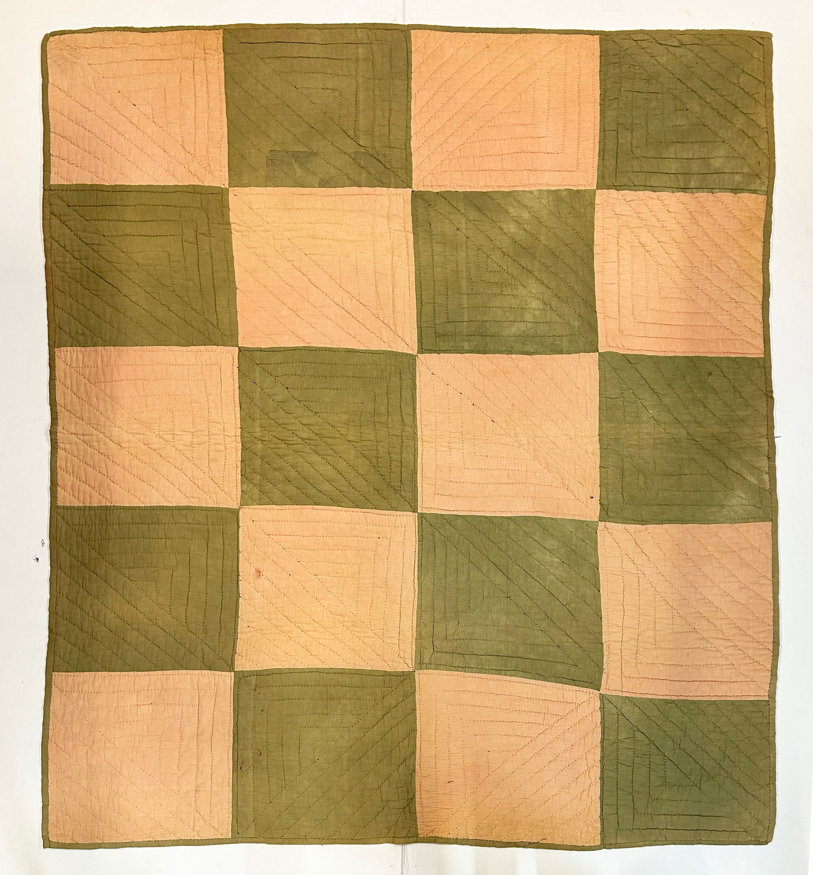 American Textile Quilt ca. 1880 (1 of 4)