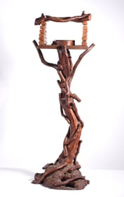 Blowing Rock Folk Art Smoking Stand