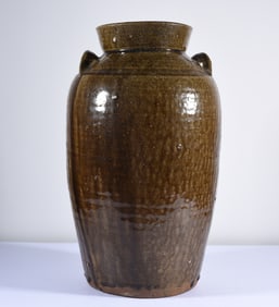 Catawba Valley Pottery Churn
