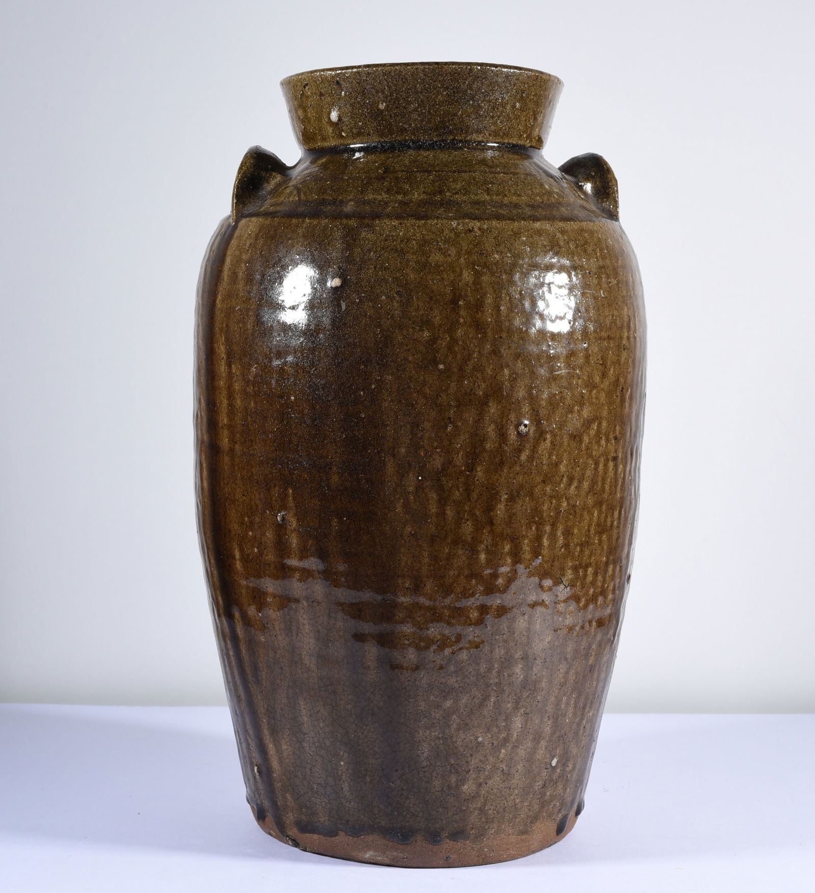 Catawba Valley Pottery Churn (1 of 6)