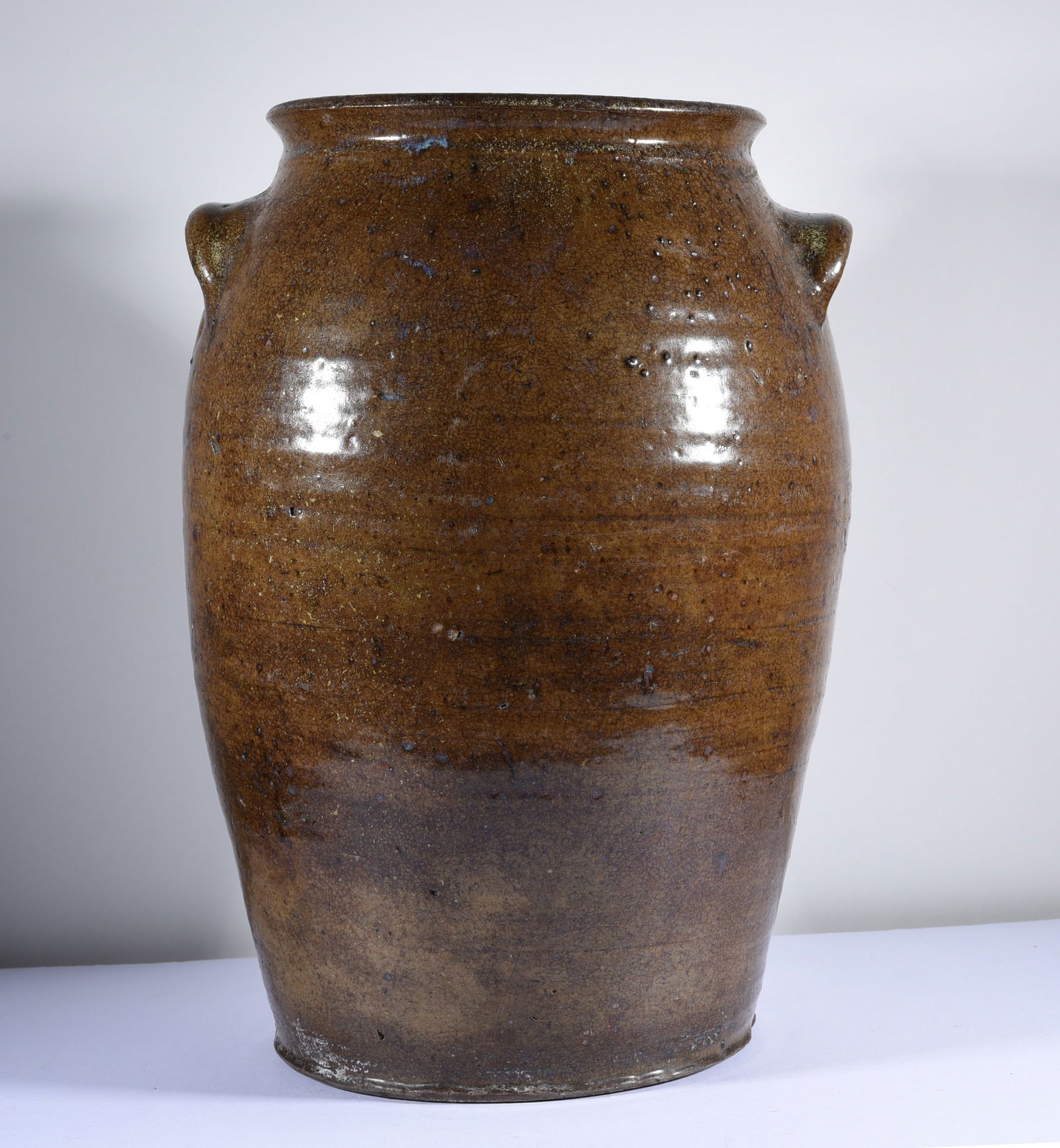 Catawba Valley NC Pottery Storage Jar ca. 1870 (1 of 6)